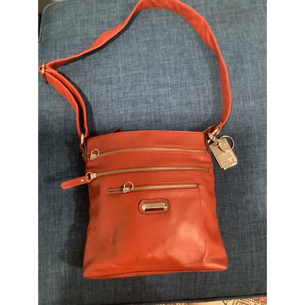Tyler Rodan  Women's organizer purse crossbody multiple pockets handbag Browns